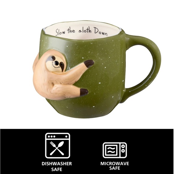 Nwt 19oz Sloth 🦥 down Mug - Picture 2 of 5